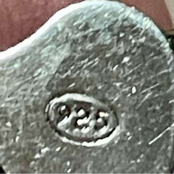 Italy 925 Silver Chain 7” Bracelet Modern Design Minimalist GUC - Picture 4 of 7